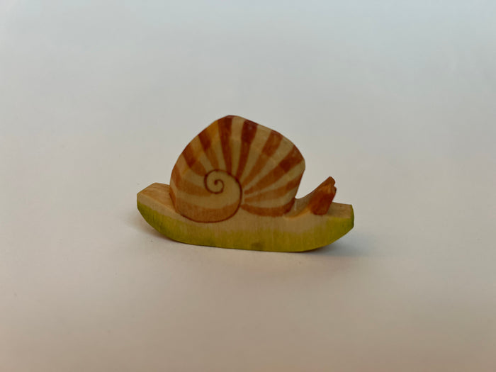 Wooden Snail Toy