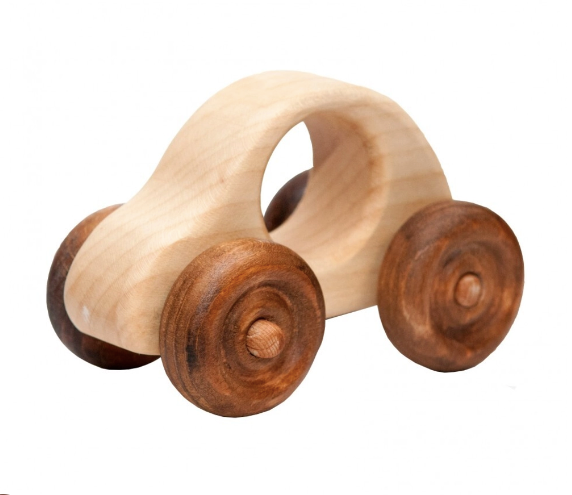 Wooden Car Roller Toy