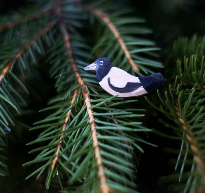 Wooden Bird Figurines
