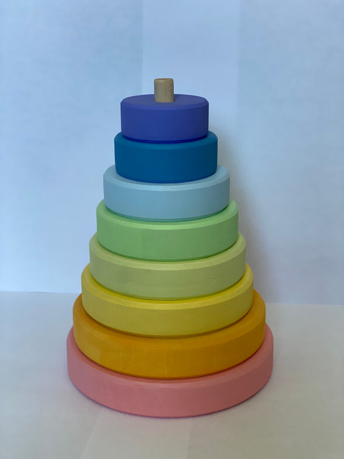 Pastel Stacking Pyramid