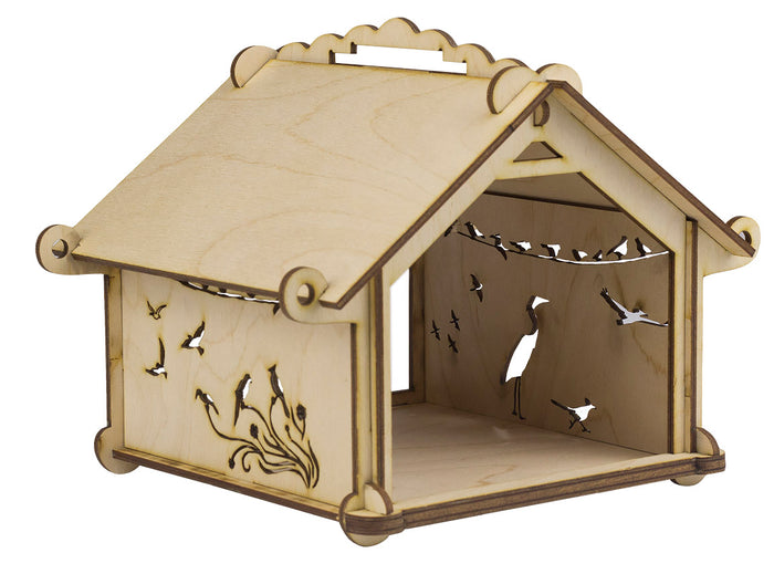 Unique Birdhouse Kit for DIY project