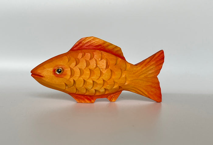 Hand Carved Wooden Fish