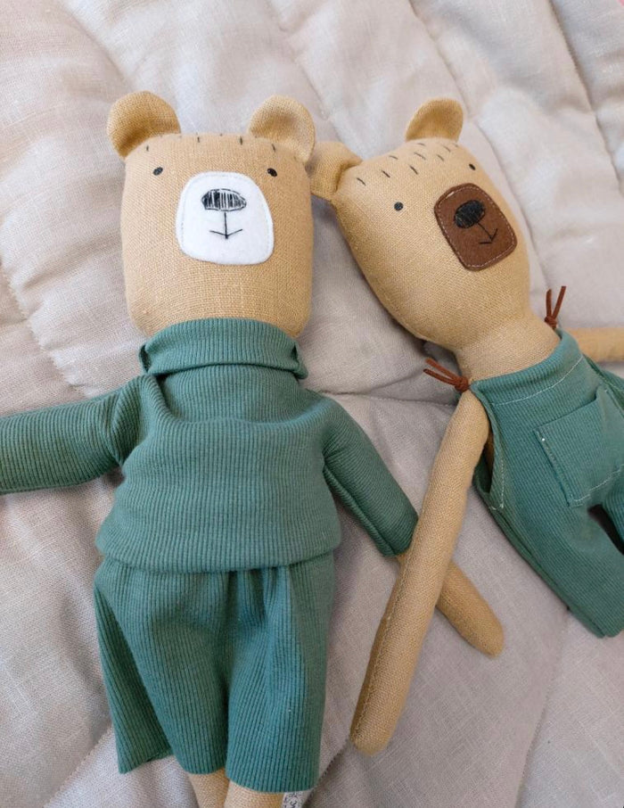 Handmade Stuffed Bear Toy