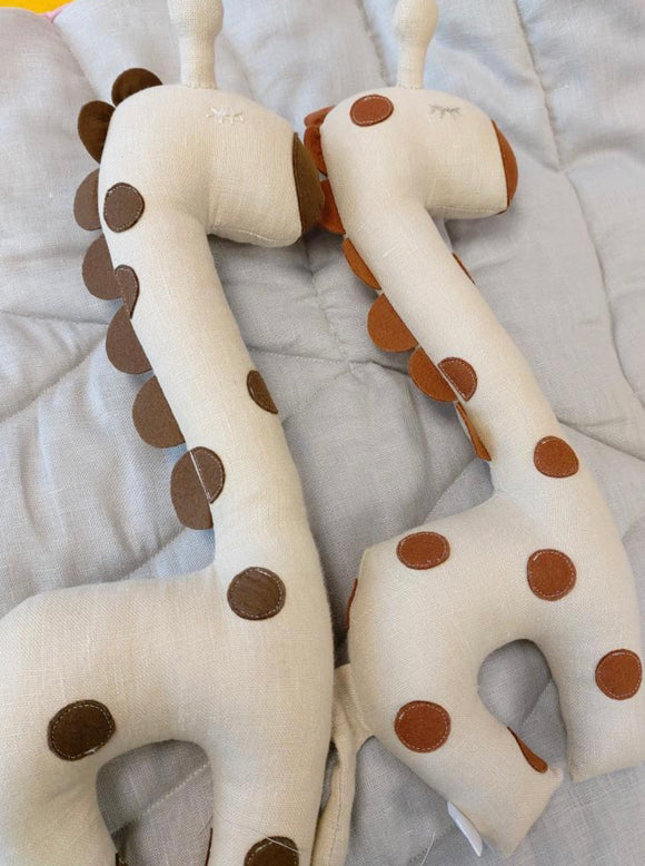 Handmade Stuffed Giraffe Toy