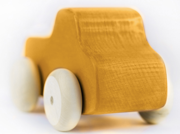 Wooden Crane toy Truck - PoppyBabyCo