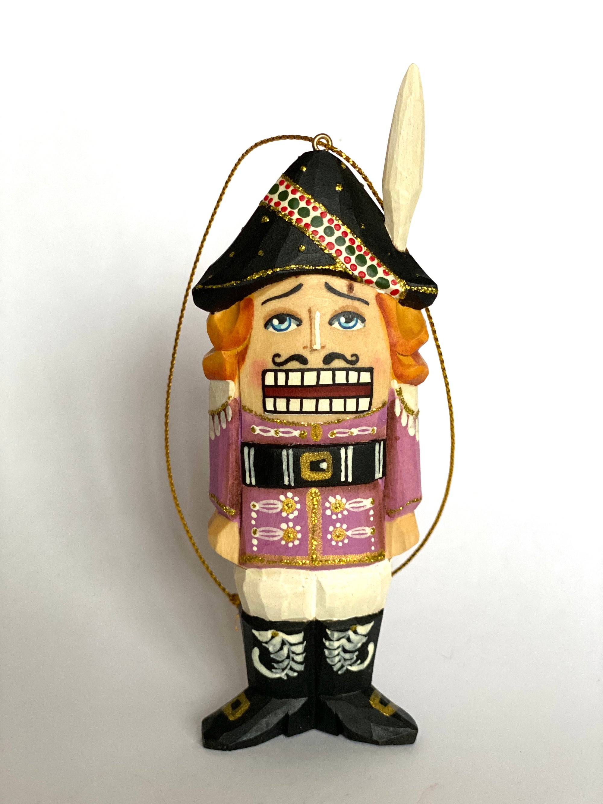 Hand Painted Nutcracker Ornament