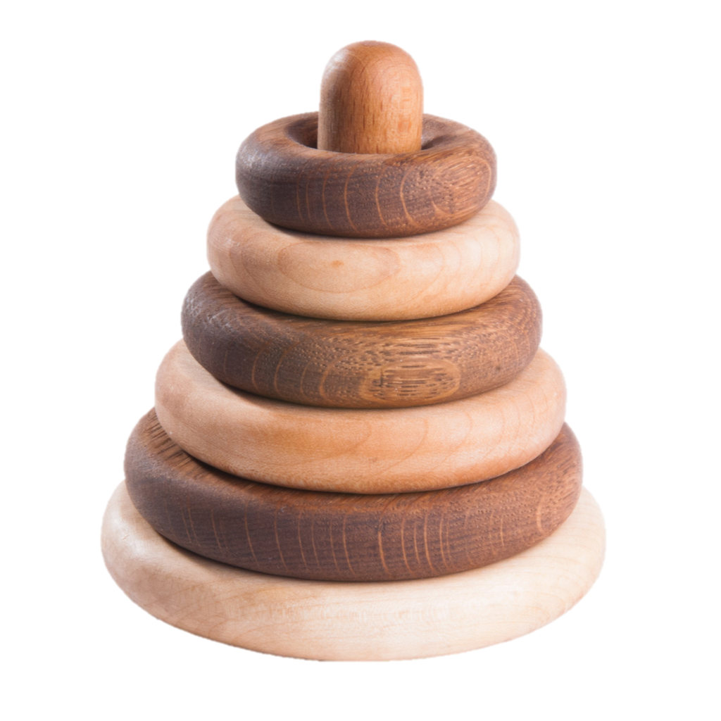 Wooden stacking rings baby 2025