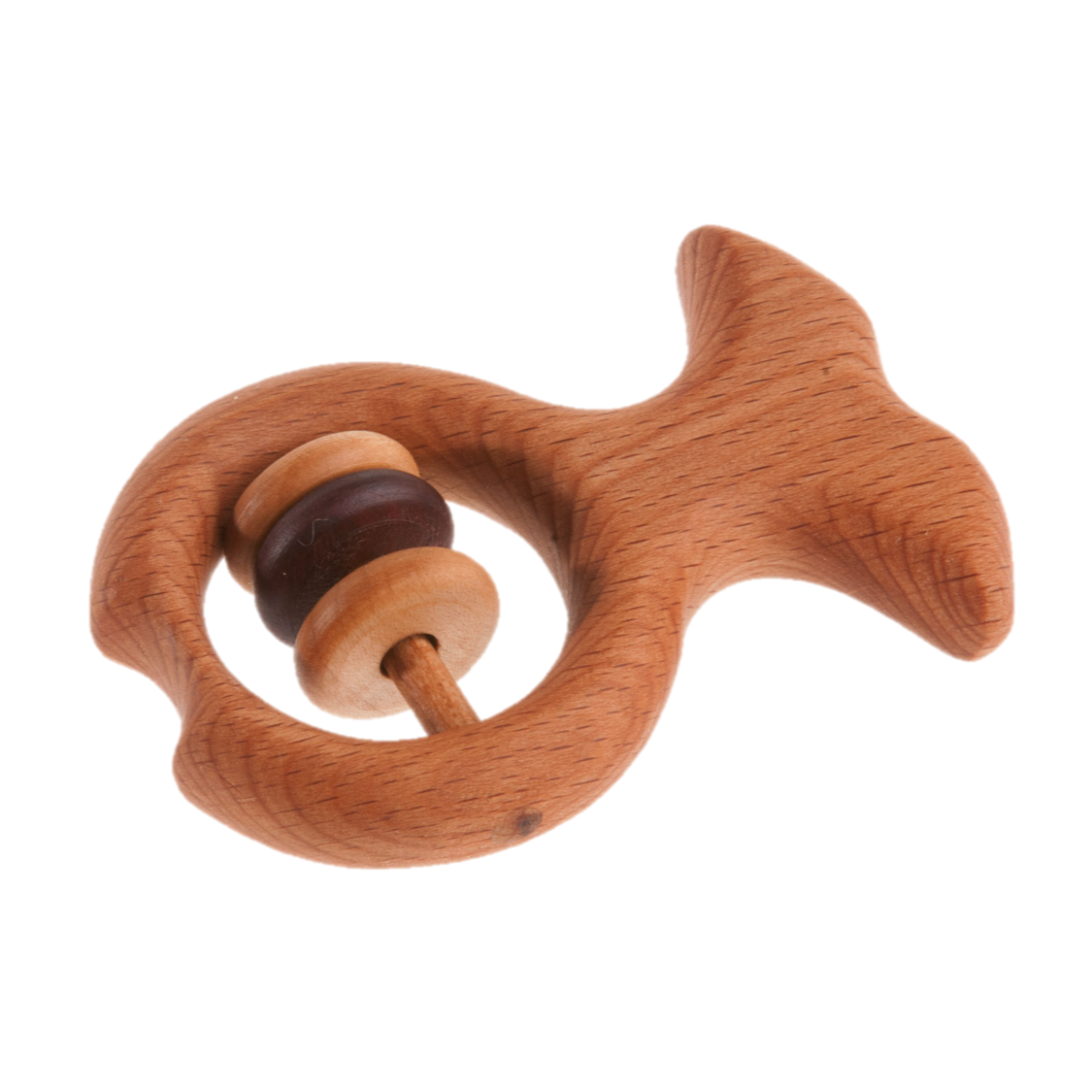 Wooden rattle deals teether