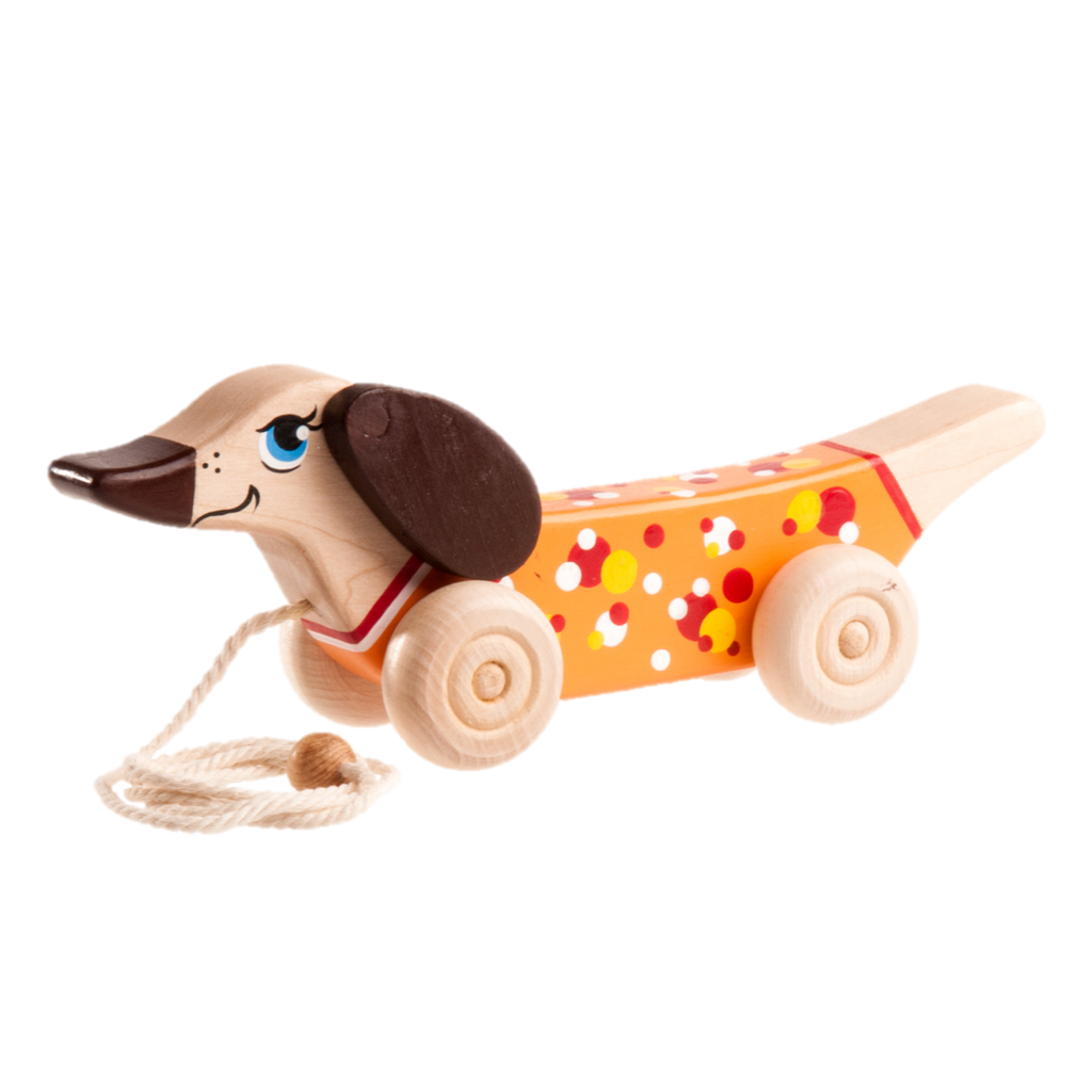 Dachshund pull toy new arrivals