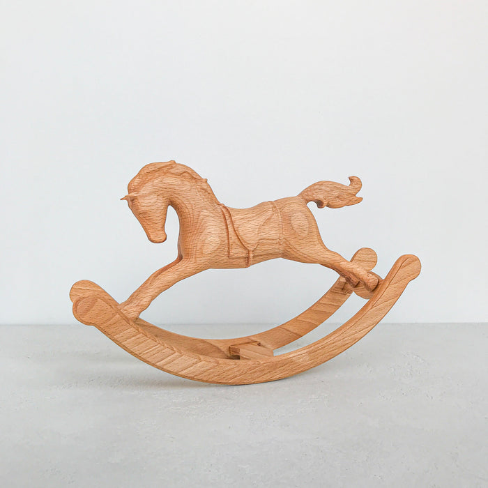 Handcrafted Wooden Rocking Horse