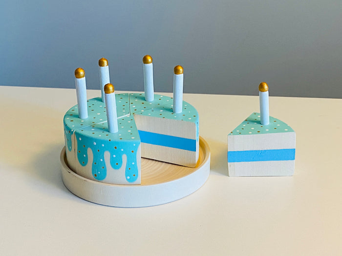 Wooden Birthday Cake Toy