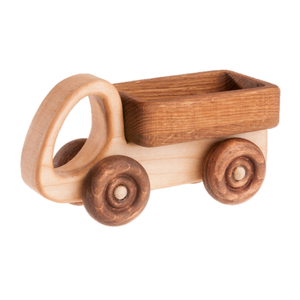 Wooden Crane toy Truck - PoppyBabyCo