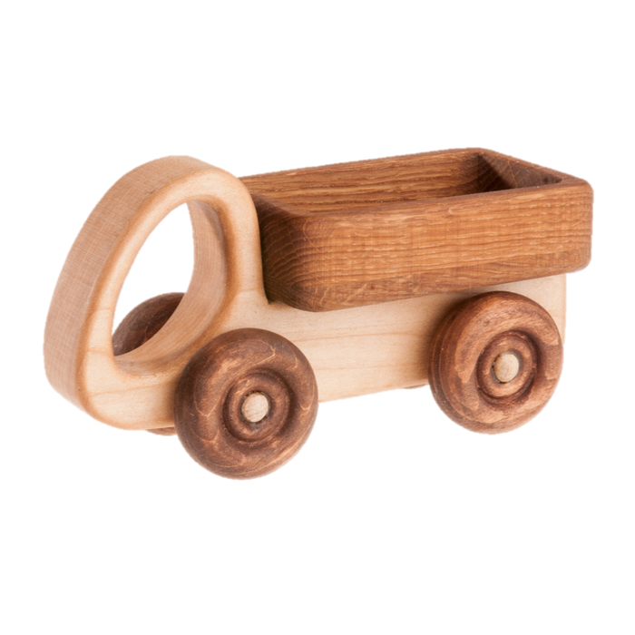 Wooden Truck Car with moving wheels - PoppyBabyCo