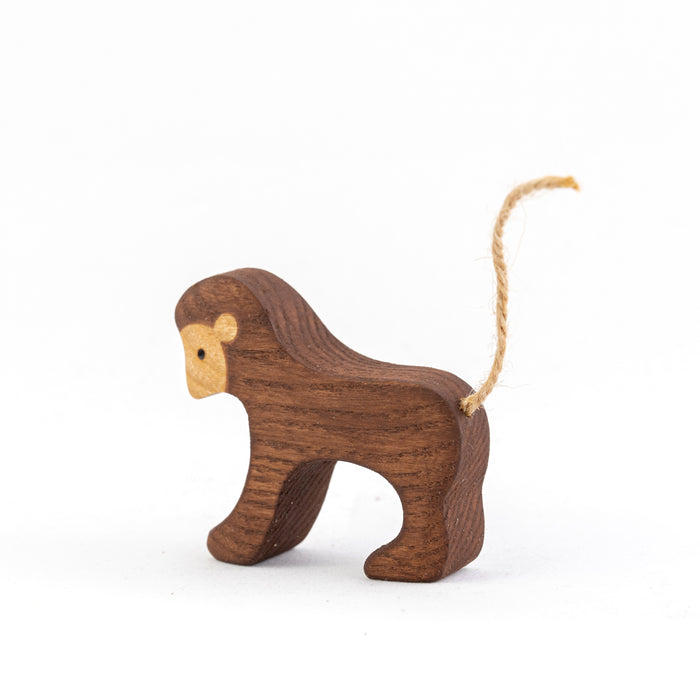 Waldorf Monkey Wooden Figurine