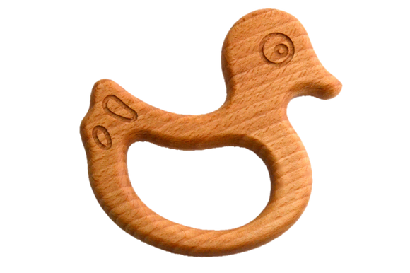 Organic wood teether shop