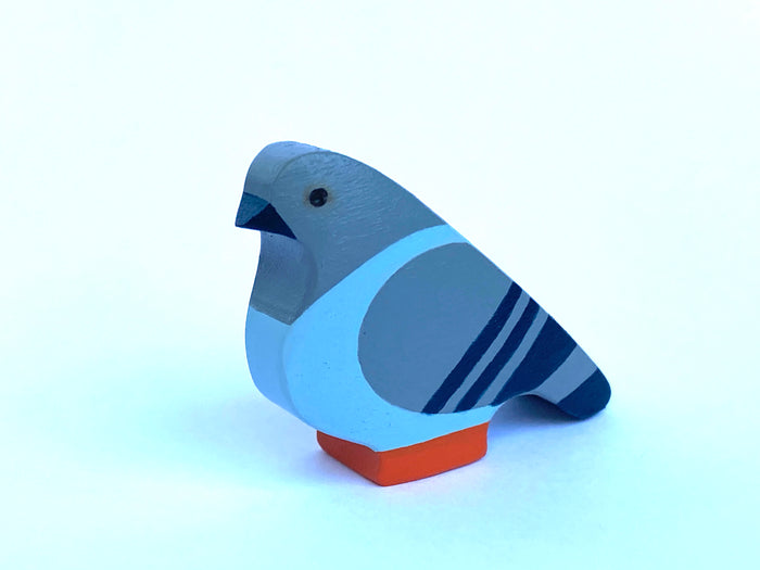 Wooden Small Dove Figurine