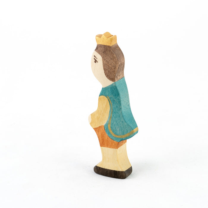 Waldorf Wooden Prince and Princess Figures- 2 pieces