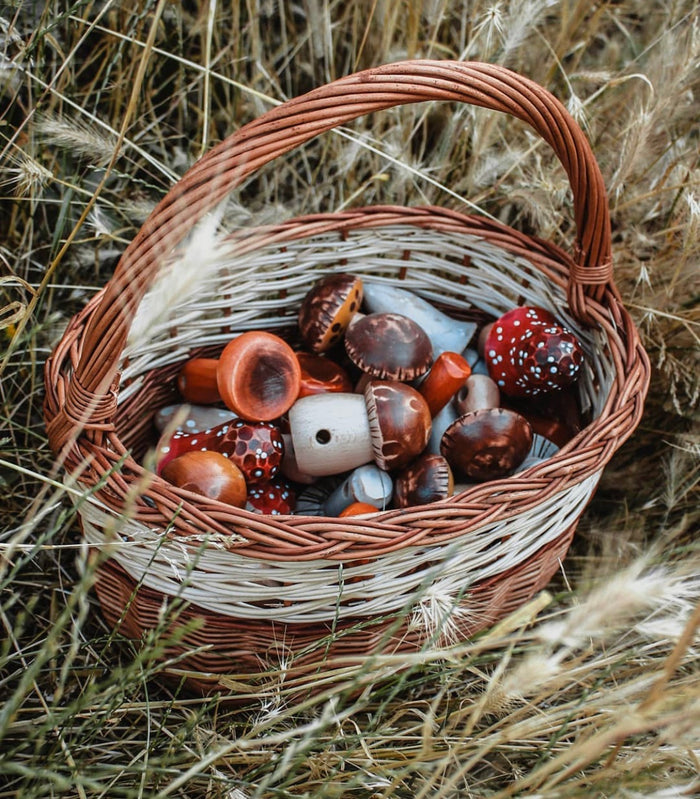 Gnezdo Wooden Mushroom Toys