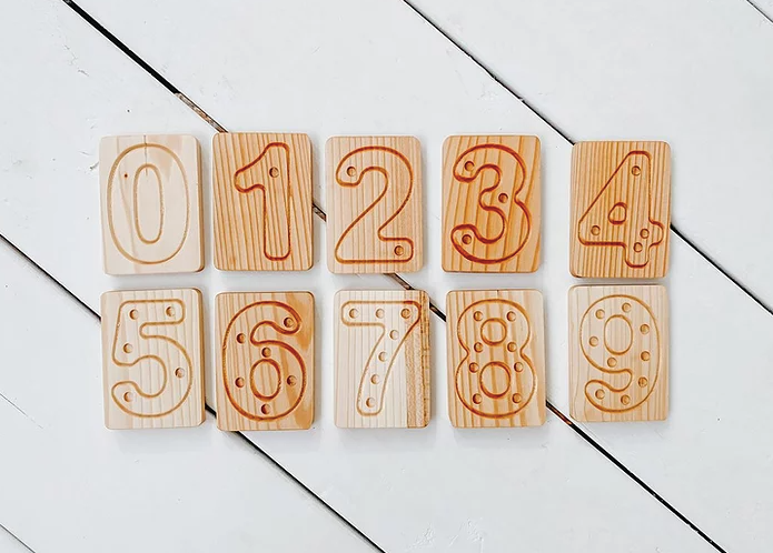 Number Boards for toddlers