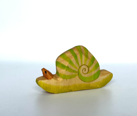 Wooden Snail Toy