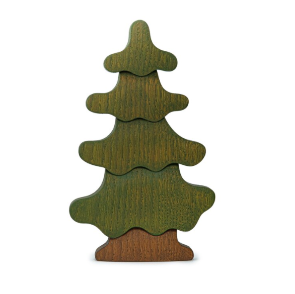 Wooden Tree Decor - Large, Christmas