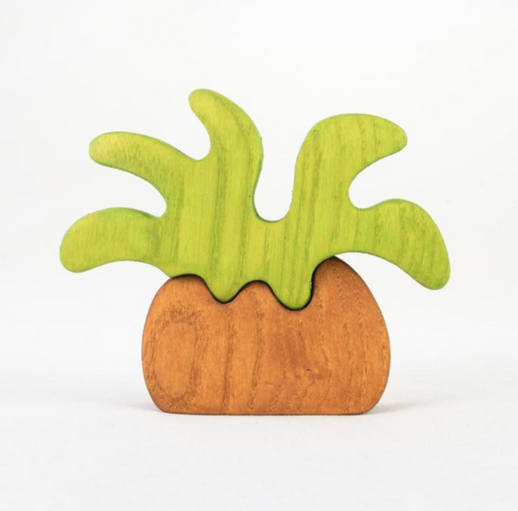 Handmade Wooden Palm Tree for Play